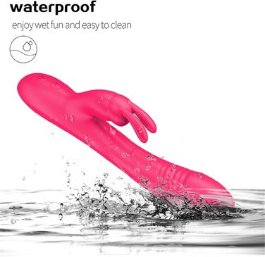 Вібратор G-Punkt, силіконовий вібратор для жінок, 10 режимів вібрації, іграшки для дорослих, кролик, фіолетовий