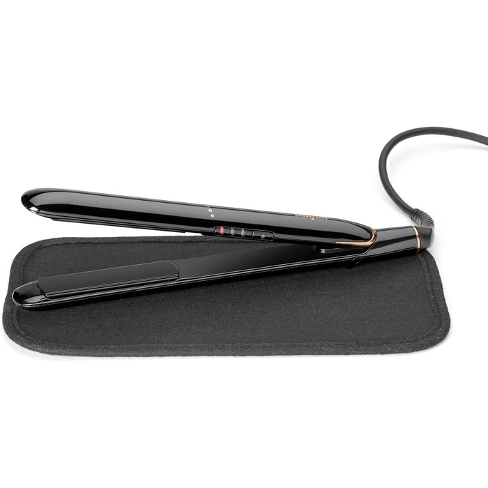 Керамический выпрямитель для волос BaByliss Rose Lustre 2515DU, быстрый нагрев за 30с (180-230°C), профессиональный утюжок для гладких волос