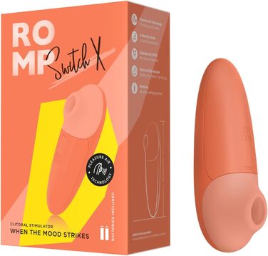 Вироб для клітора Romp Switch X - 10 рівнів інтенсивності, водонепроникний, рожевий