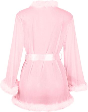 Жіноча спідня білизна комплект великих розмірів. Сукня-комбінезон з бюстгальтером та танга. Елегантний мокрий ефект, штучна шкіра, рожевий, XL