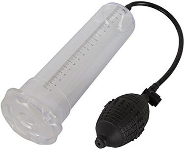 You2Toys Mister Boner: Вібруючий насос для потенції - Vibro-Penispumpe, з виносним яйцем та силіконовою манжетою, чорний/прозорий