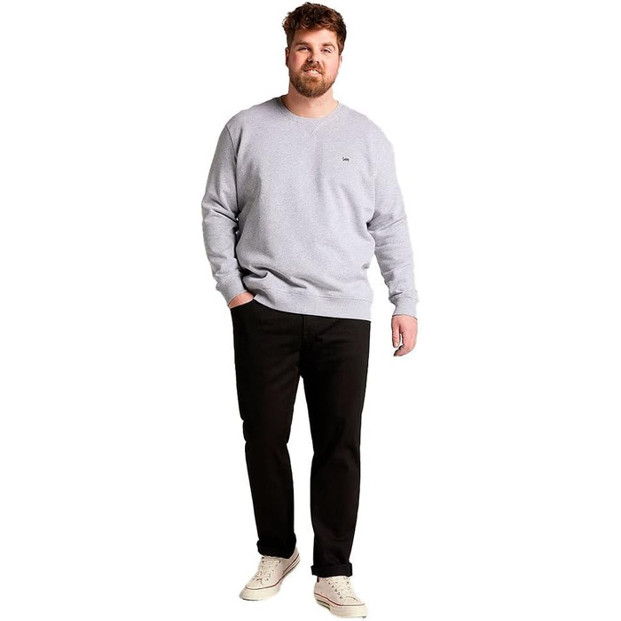 Чоловічі джинси LEE Regular Straight Fit Daren Zip Fly, темно-сірі (Very Dark Stone)