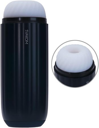 Svakom Neo 2 Pro - вібраційний масажер для чоловіків, блакитний, 22.8 см