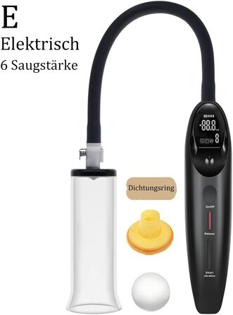 Насос для збільшення статевого члена, 2-в-1, з масажером крайньої плоті, вакуумний насос для чоловіків, SM-іграшка