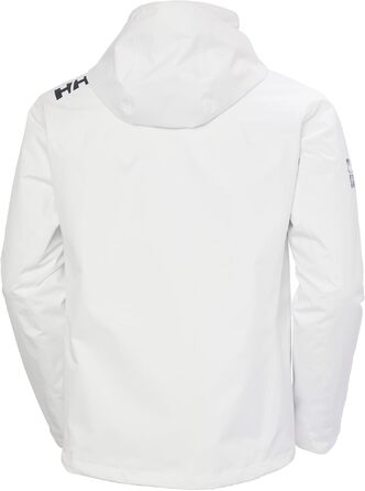 Чоловіча утеплена куртка-мідлеєр Helly Hansen Midlayer Crew Jacket 2.0 з капюшоном, водонепроникна outdoor-куртка, біла, розмір 4XL