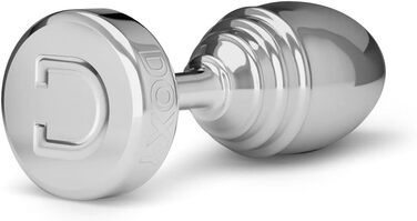 Металевий анальний стимулятор Doxy Metall з насадкою Magic Wand - преміум якість, рифлений