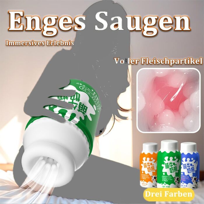 Набір секс-іграшок для чоловіків Kuaecr: 3 шт. (вагіна, анус, чаша)