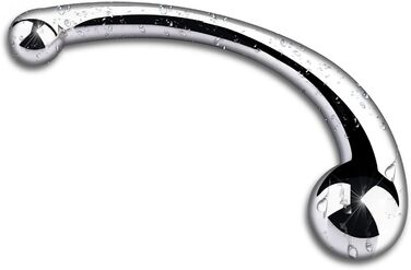 Анальний плаг Doppelkopf з металу для стимуляції G-точки та вагіни, 680г, 1 шт.