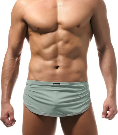 Труси чоловічі бавовна: сліпи, стрінги, танга, боксери, лонгсліви, шорти, ретро-шорти, комплект. Розмір M, сірий (A5-grey)