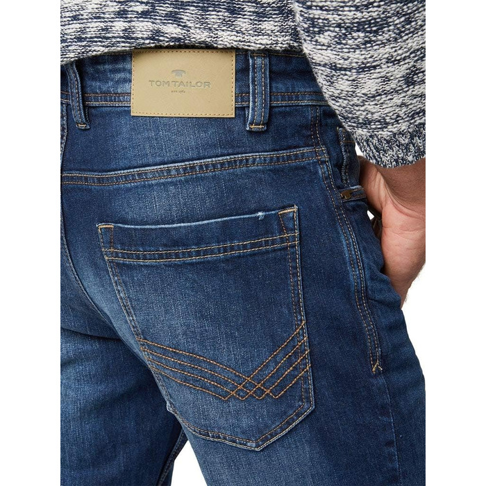 Чоловічі джинси Tom Tailor Josh Regular Slim, колір Mid Stone Wash Denim, розмір 33W/34L