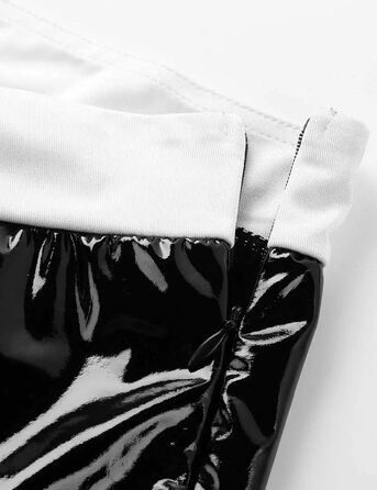 Костюм для ролевих ігор GRRKDFQ: сексуальний комплект з топом та спідницею, чорний, XXL