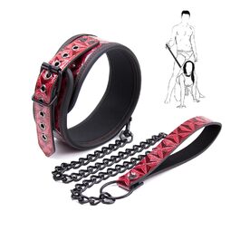 Шкіряне намисто SM з повідком, ланцюги бонджаж, еротика, іграшки для сексу, фетіш, намисто для бонджажу, іграшки для сексу для пар, початківців та професіоналів