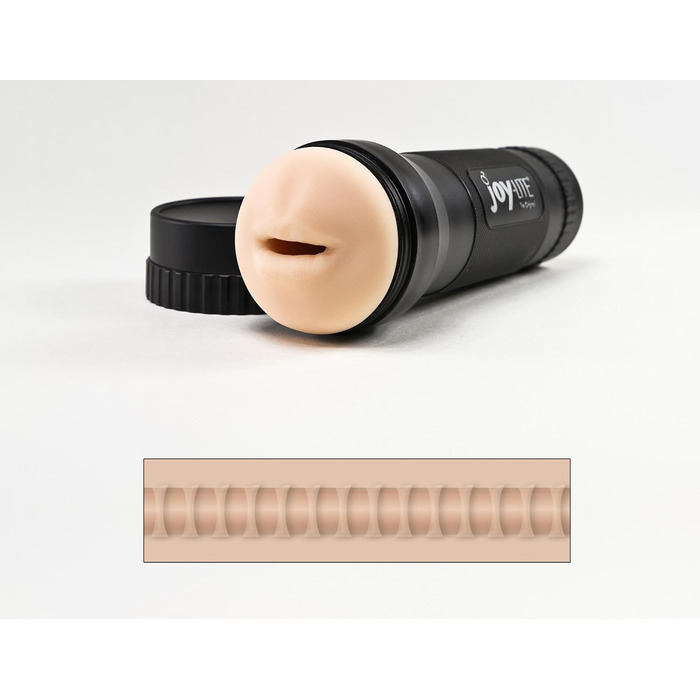 Масажер для тіла Joy-Lite Glowjob Love Original Harmony, силіконовий, 1 шт.