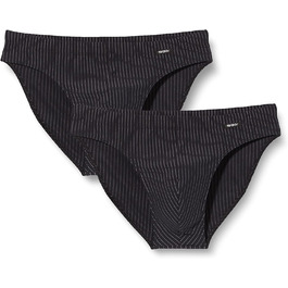 Сліпекс чоловічі боксерки Skiny 2 шт. в упаковці, бавовна, модель 086892, розмір M, смугастий колір Shadow Stripe