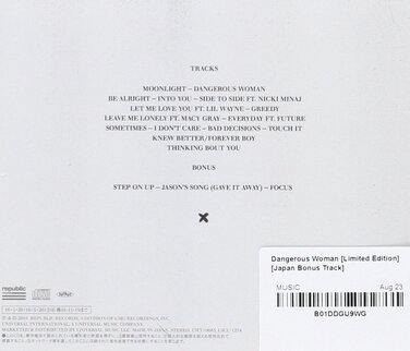 Вінілова платівка Ariana Grande — Dangerous Woman (Limited Edition)