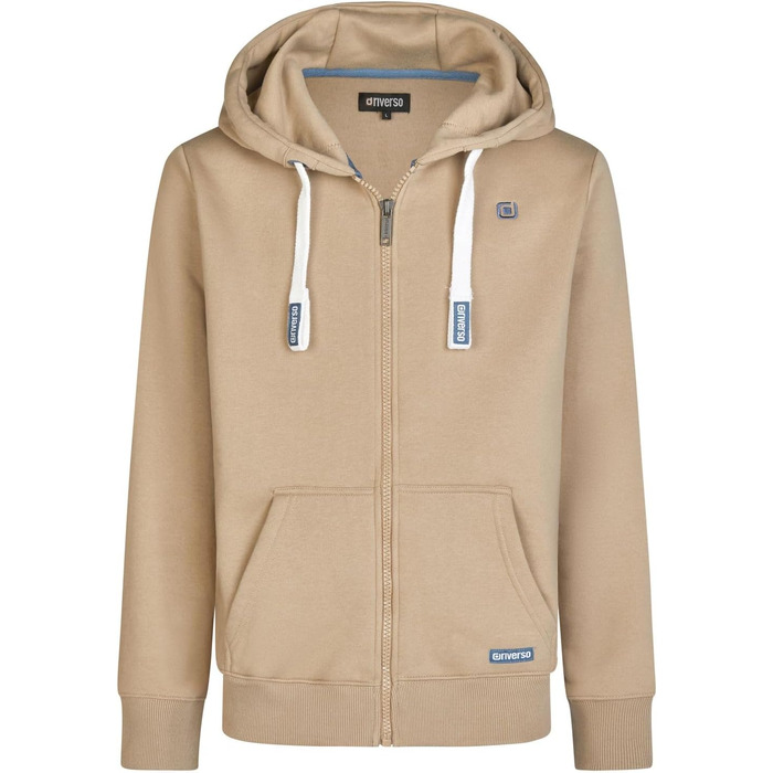 Чоловіча толстовка на блискавці з капюшоном riverso RIVNoah Regular Fit, колір Cobblestone Beige