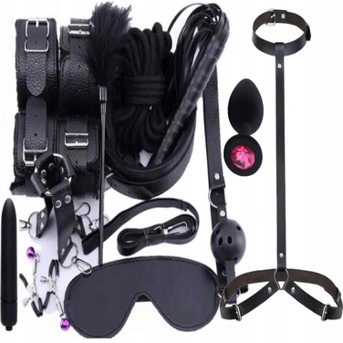 BDSM-набір Reelu багатокольоровий, 12 предметів