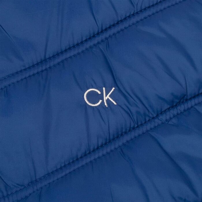 Чоловічий гібридний гольф-жилет Calvin Klein Frontera на блискавці, Royal (розмір M)