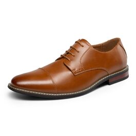 Чоловічі класичні туфлі Derby Bruno Marc для костюмів, коричневі, розмір 43 EU