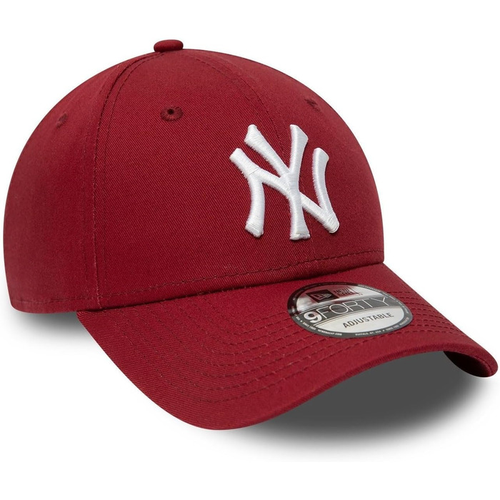 Кепка New Era New York Yankees League Essential 9forty Snapback, червона, універсальний розмір