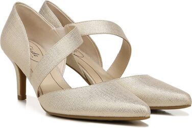 Жіночі туфлі-човники LifeStride Suki Pumps, сріблястий платиновий колір, розмір 42 EU