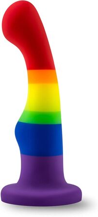 Силіконовий дildo для дорослих Sexspielzeug: гнучкий, гладкий, з матеріалу платини, вагінальна чаша, кольоровий (радуга)