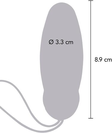 TOYJOY Іграшка Яйце, блакитна, 100 г