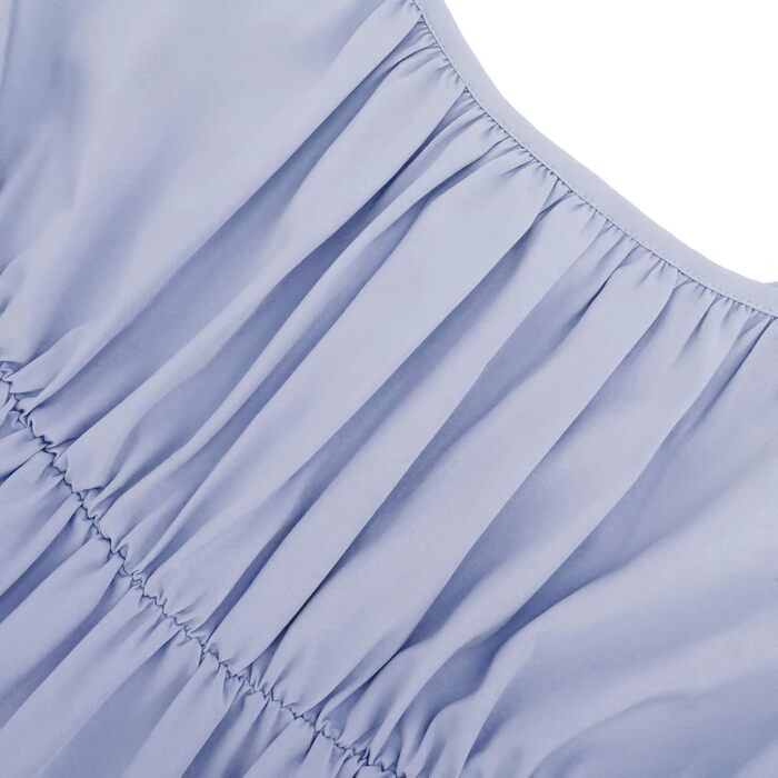 Футболка жіноча Damen Claic Empire-Taille 3XL блакитна світла (1 шт.)