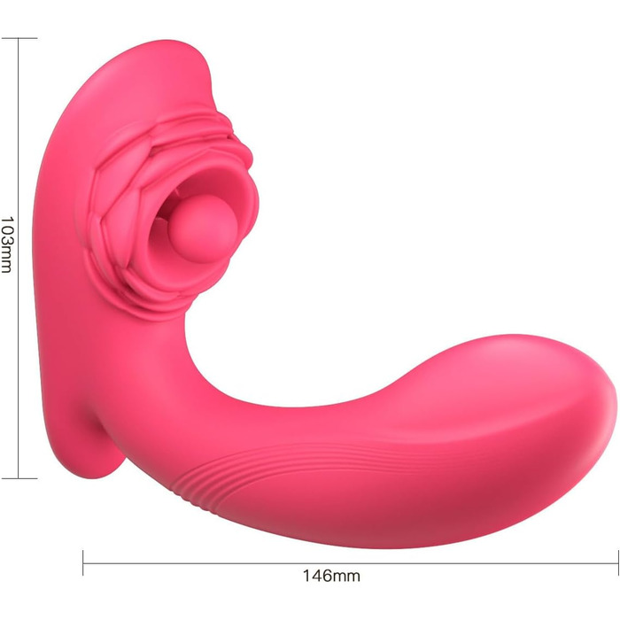 Вібратор для жінок з дистанційним керуванням та 10 режимами вібрації - Інтимна іграшка для дорослих