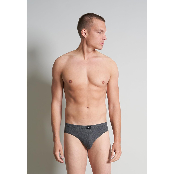 Труси чоловічі Götzburg без шва, бавовна, 10 шт. в упаковці, чорний та блакитний мікс (L)