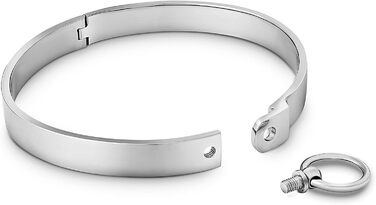 Металевий намисто-нашийник для БДСМ, намисто-кандал, аксесуар для еротики, для чоловіків, жінок, пар. Розміри: 120 мм, 140 мм