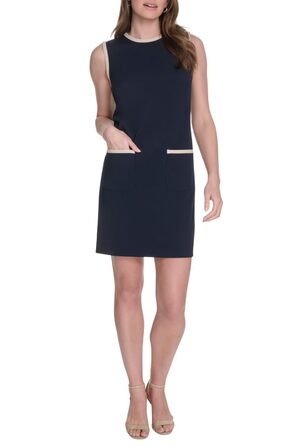 Сукня жіноча Tommy Hilfiger без рукавів, колірний блок, розмір 36 - Sky Captain/Khaki