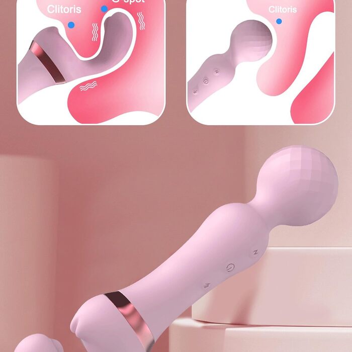 Вібратор для жінок ChicLSQ 2025 з 20 режимами вібрації (10+10), потужний та тихий, для особистого задоволення та парних ігор