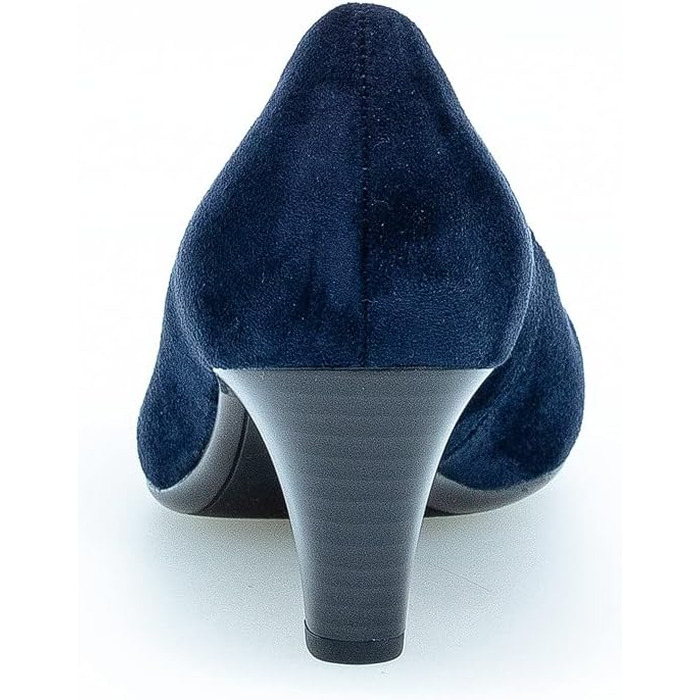 Жіночі туфлі-човники Gabor Fashion-41.400, сині (Blau River 46), розмір 35 EU