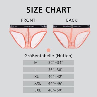 Чоловіча білизна YAHWUAI: сексуальна, зручна та приємна до шкіри. Чорний колір, розмір M