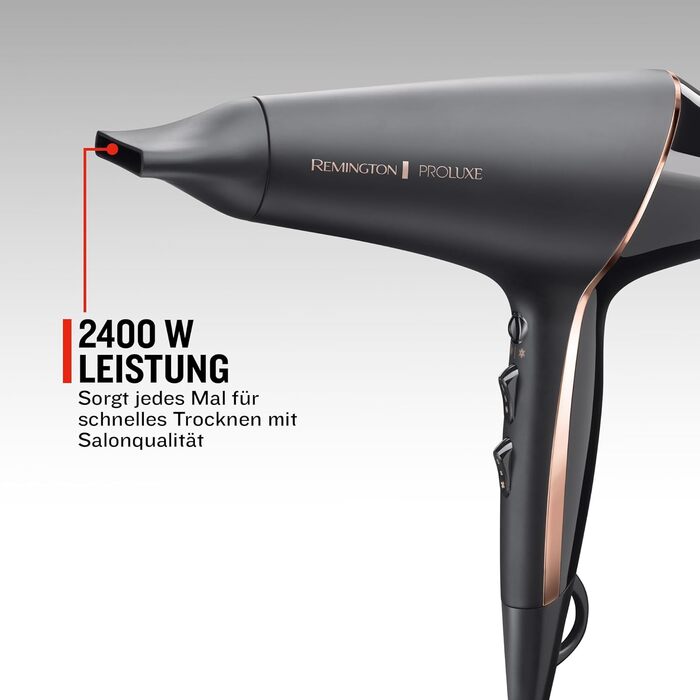 Випрямляч для волосся Remington PROluxe Midnight S9100B з керамічними пластинами 110 мм, цифровим дисплеєм та технологією OPTIheat (150-230°C)