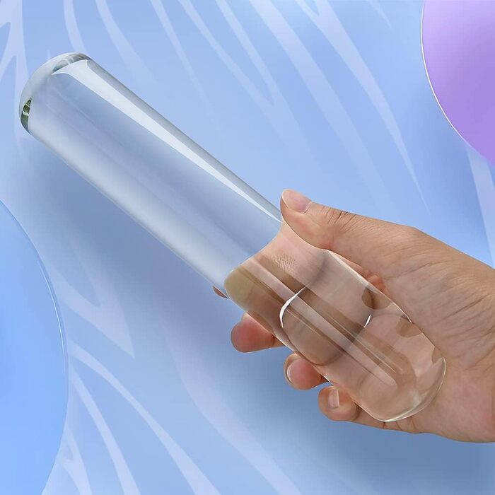 Анальний дилдо з скла, стимулятор G-точки, для чоловіків та жінок, стимуляція простати, SM, XXL