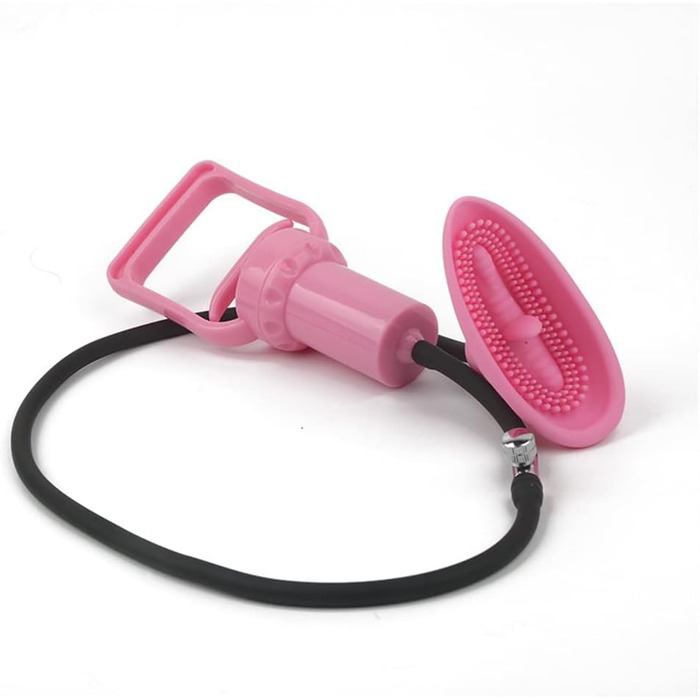 Вакуумний жіночий секс-іграшка для стимуляції клітора та вагіни, рожева
