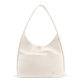 Жіноча сумка-шопер KALIDI Hobo Bag велика сумка через плече з екошкіри в стилі вінтаж для роботи, навчання та подорожей (Бежевий)