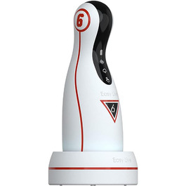 Електричний статевий аксесуар JFRong з нагріванням 45°, тиха вібрація, автоматичний мастурбатор з 4 режимами Blowjob, 6 вібраційними режимами, для чоловіків (білий)