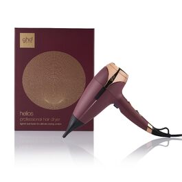 Професійний фен для волосся ghd Helios: швидке сушіння, низький рівень шуму, легка вага, для стілінгу та blowout (колір Bordeaux)