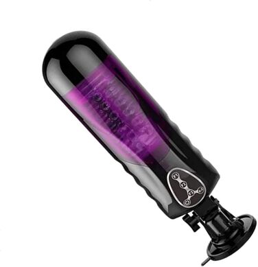 Мастурбатор з підігрівом для чоловіків, 10 режимів ротації та 10 телескопічних режимів