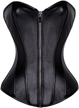 Корсет жіночий Beauty-You, готичний стиль, корсет-бра з шнурівкою, жакет з різьбленням, чорний, 5XL