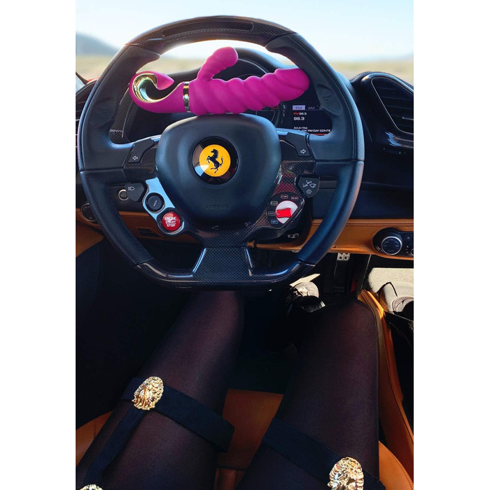 Вібратор Gvibe Gcandy Rabbit, фіолетовий, Ø 3.5x18 см