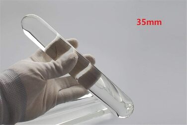 Анальний дildo з скла OnundOn, 23 см, діаметр 4.5 см (35 мм)