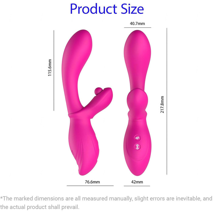 Вібратор G-Spot з силікону для жінок та пар: 10+10 режимів, фіолетовий