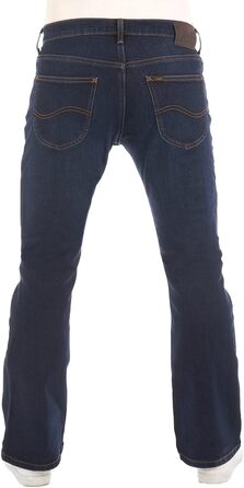 Чоловічі джинси Lee Denver Stretch Bootcut темно-синього кольору Elko, розмір 33W/32L