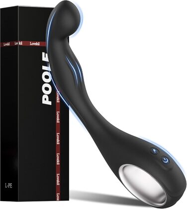 Вібратор анал для чоловіків та жінок з 10 режимами, комплект для сексуальних ігор, стимуляція простати