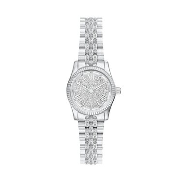 Жіночий наручний годинник Michael Kors Lexington, 26мм, кварцовий механізм, сталевий браслет (сріблястий)