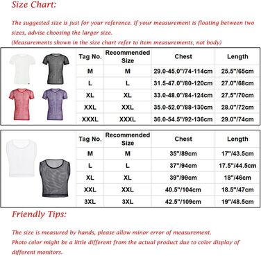 Чоловіча футболка з сітки, прозора, для клубу, червона (XL)